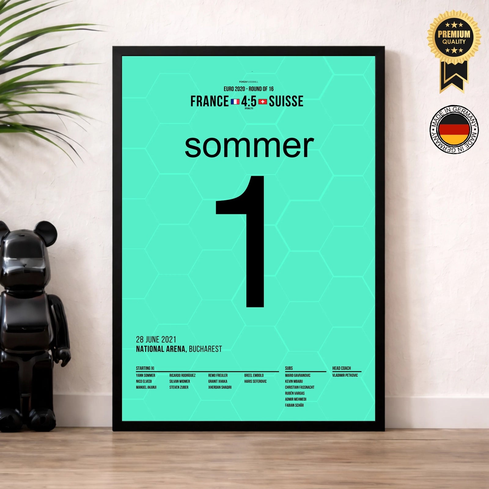 Elfmeterkrimi: Sommer schickt die Schweiz ins EM-Viertelfinale