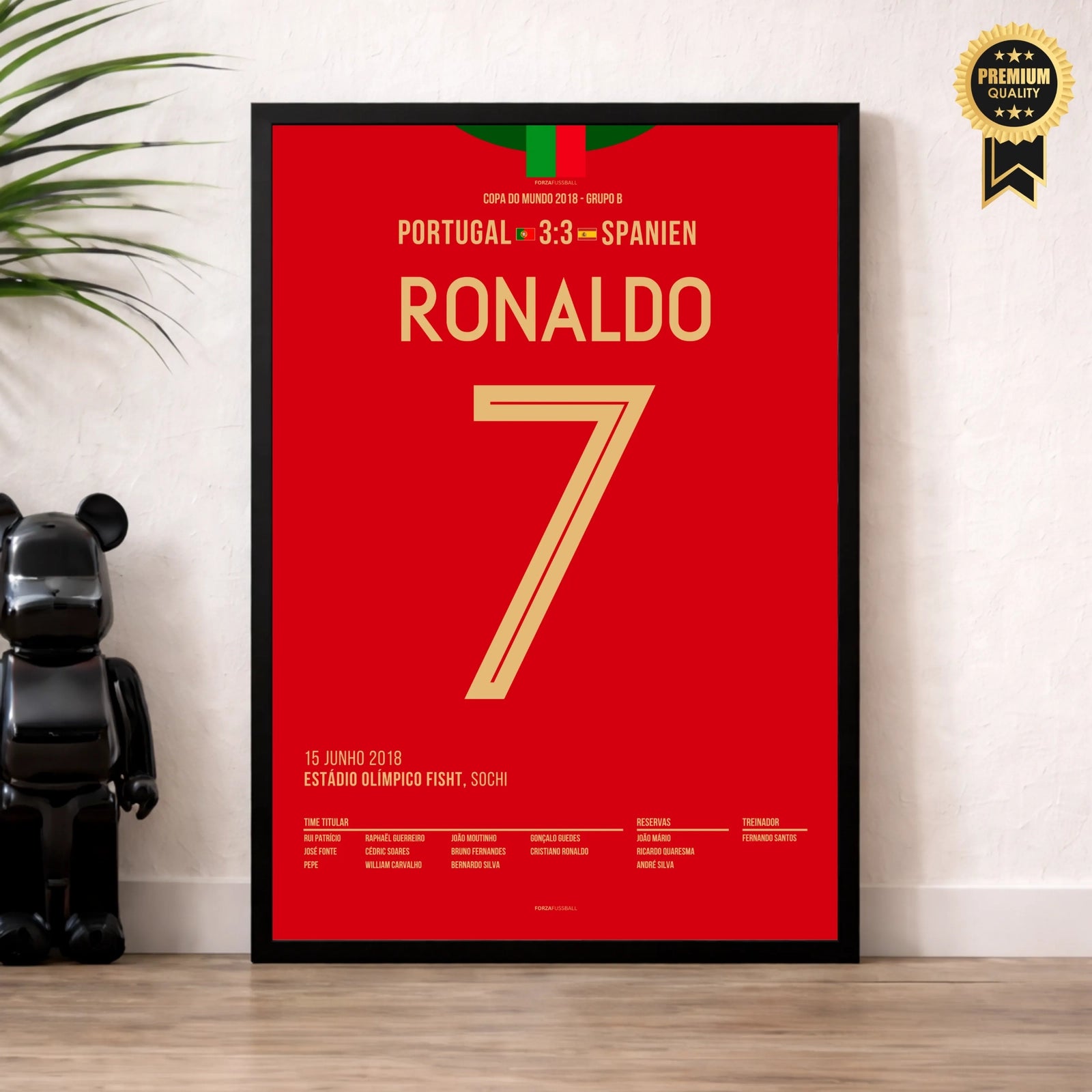 Ronaldo mit Hattrick gegen Spanien bei der WM 2018