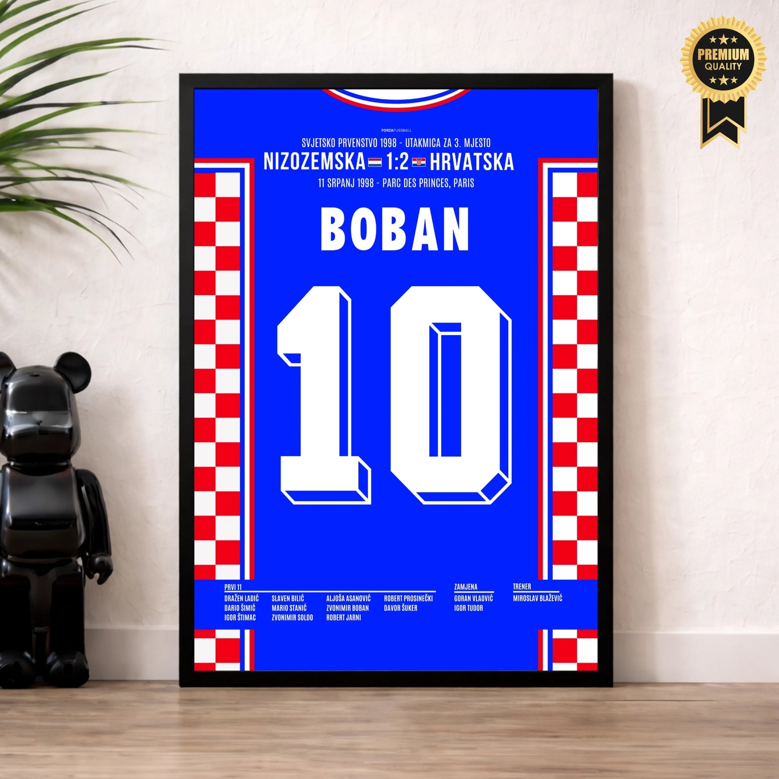 Boban führt Kroatien zu Platz 3 bei der WM 1998