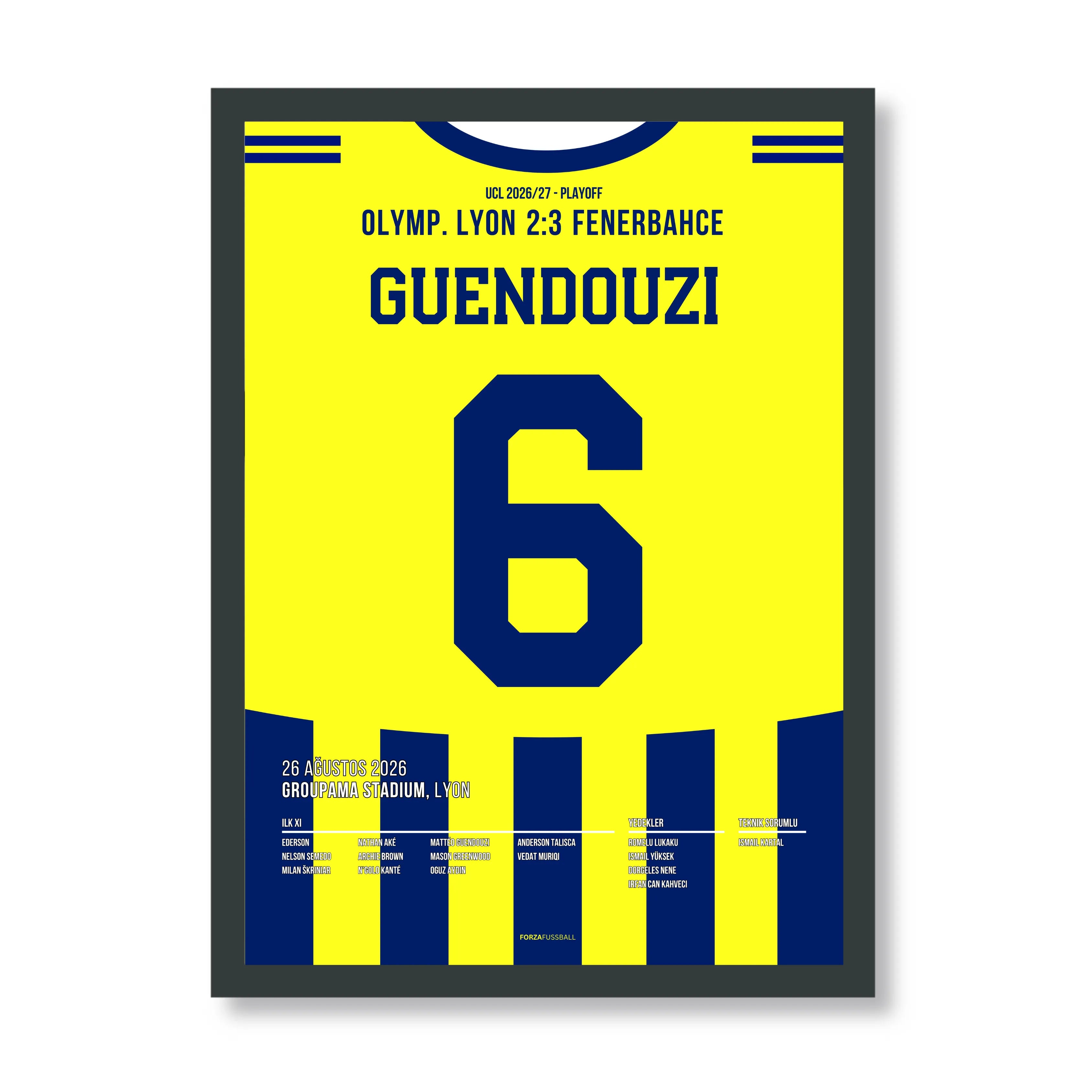Guendouzi und Fener schicken Lyon in die UEL