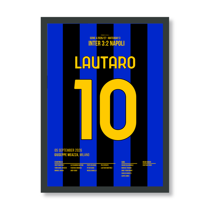 Lautaro Martinez shoots Inter into the Champions League final in the derby