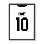 Leao - Osimhen - Sané Bundle Fußball Poster mit Rahmen