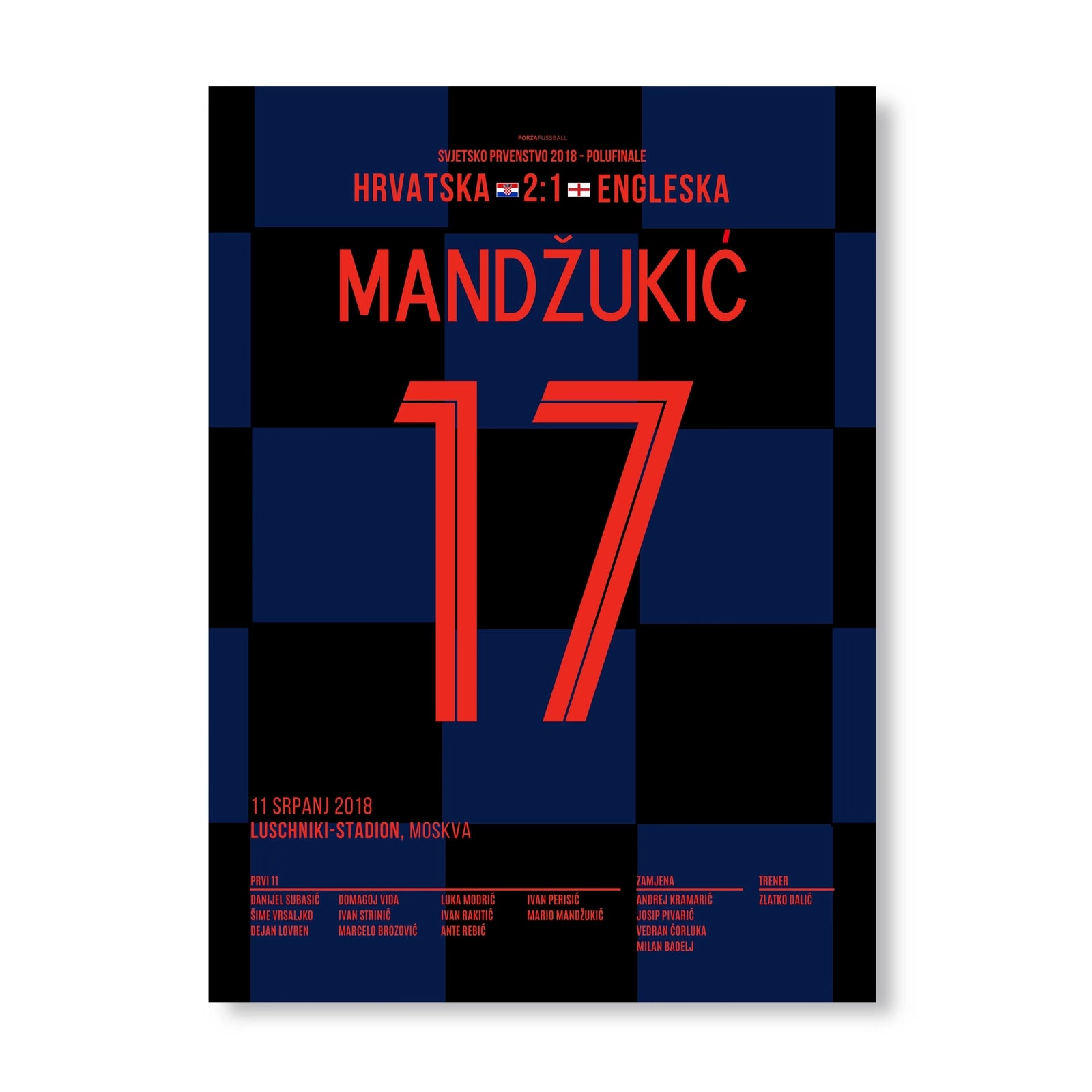 Mandzukic schickt Kroatien ins WM Finale 2018
