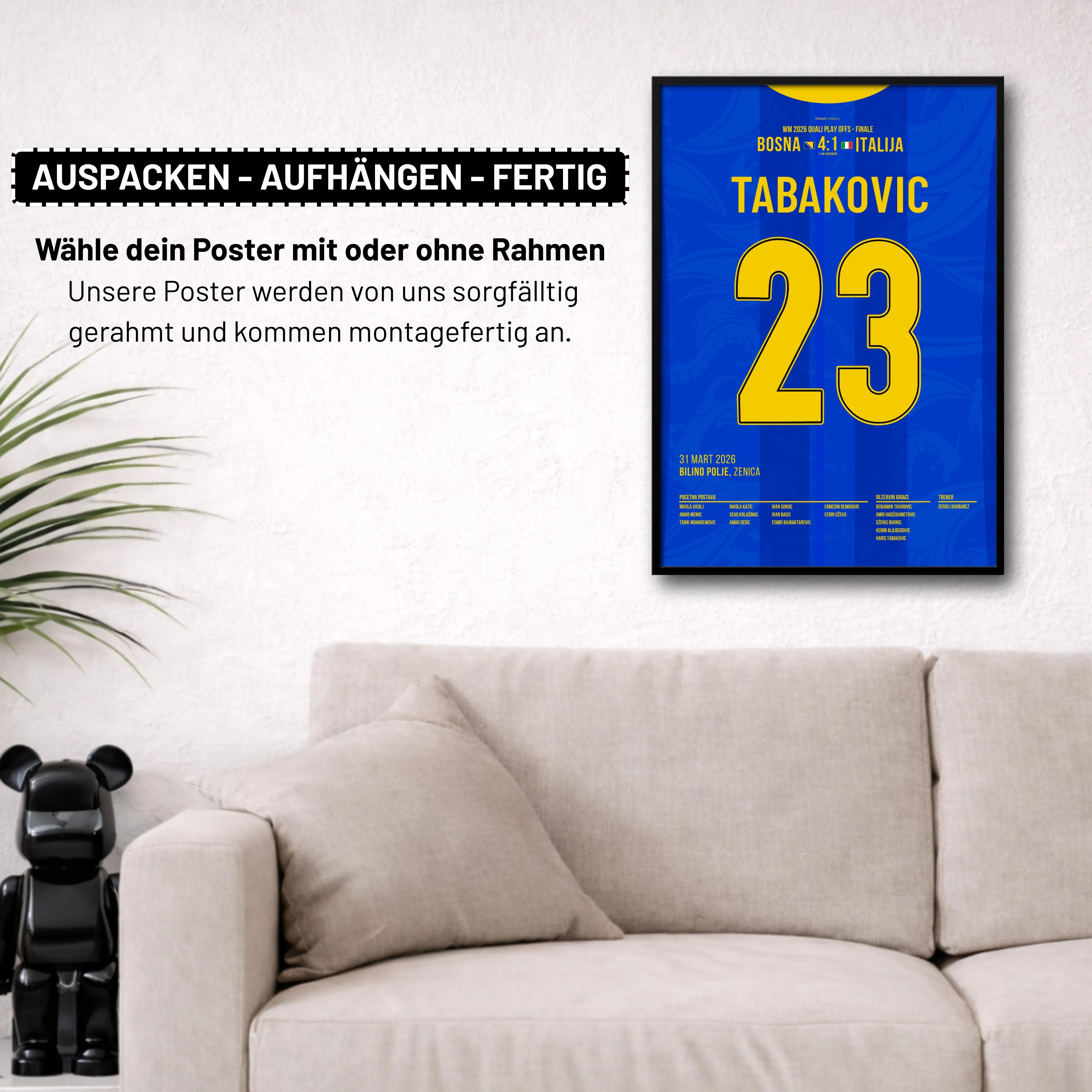 Bosnien Bundle Konfigurator + free Poster