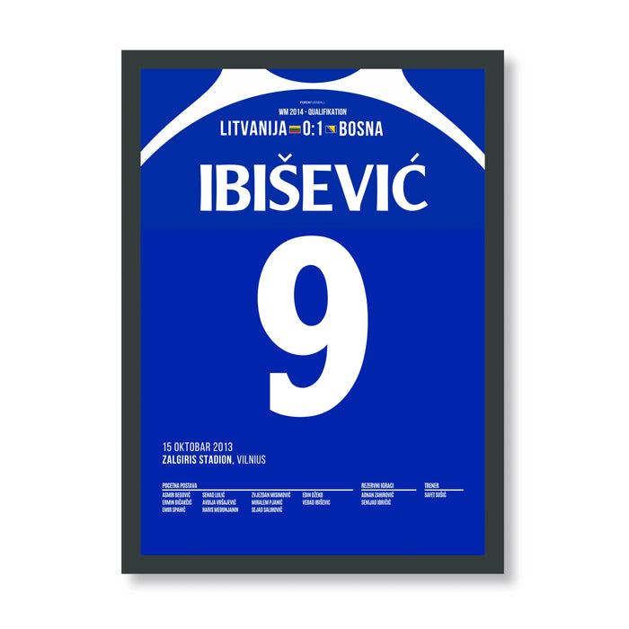 Ibišević Shoots Bosnia to First-Ever World Cup Appearance