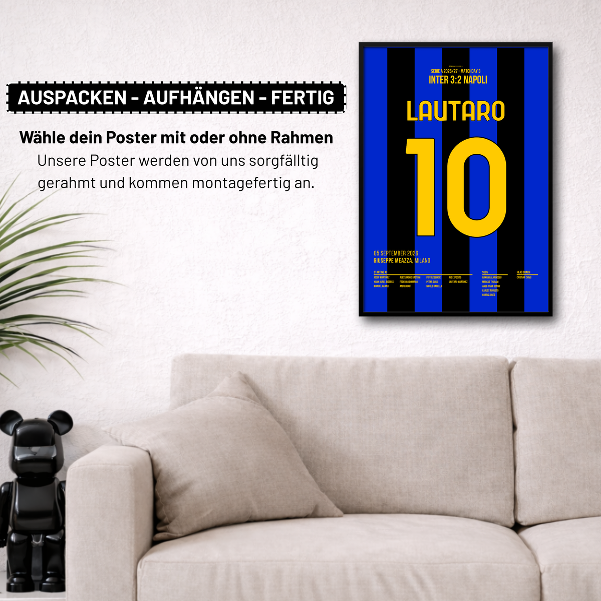 Lautaro Martinez shoots Inter into the Champions League final in the derby