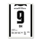 Besiktas nimmt Sinsheim ein Fußball Poster mit Rahmen