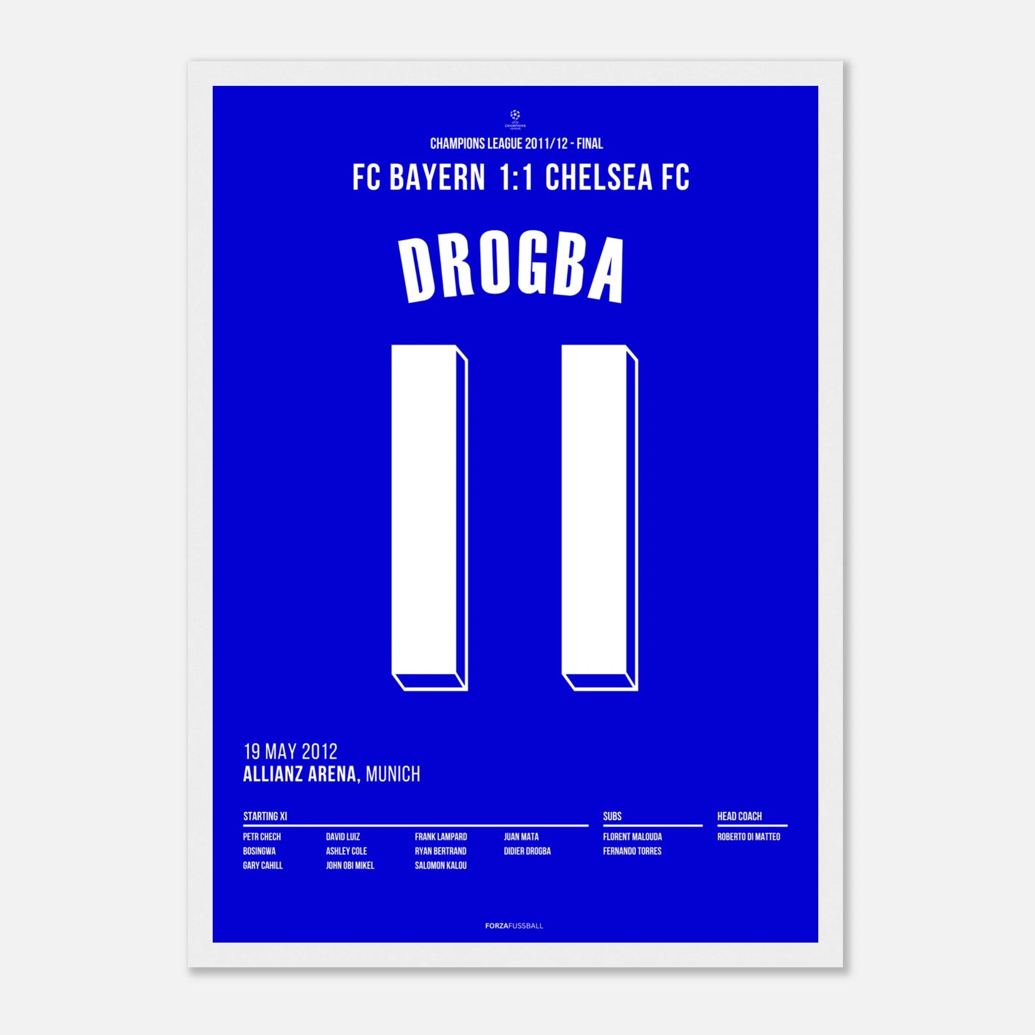 Drogba führt Chelsea zum Champions League Sieg