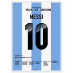 Messi schraubt Brasilien per Hattrick komplett auseinander