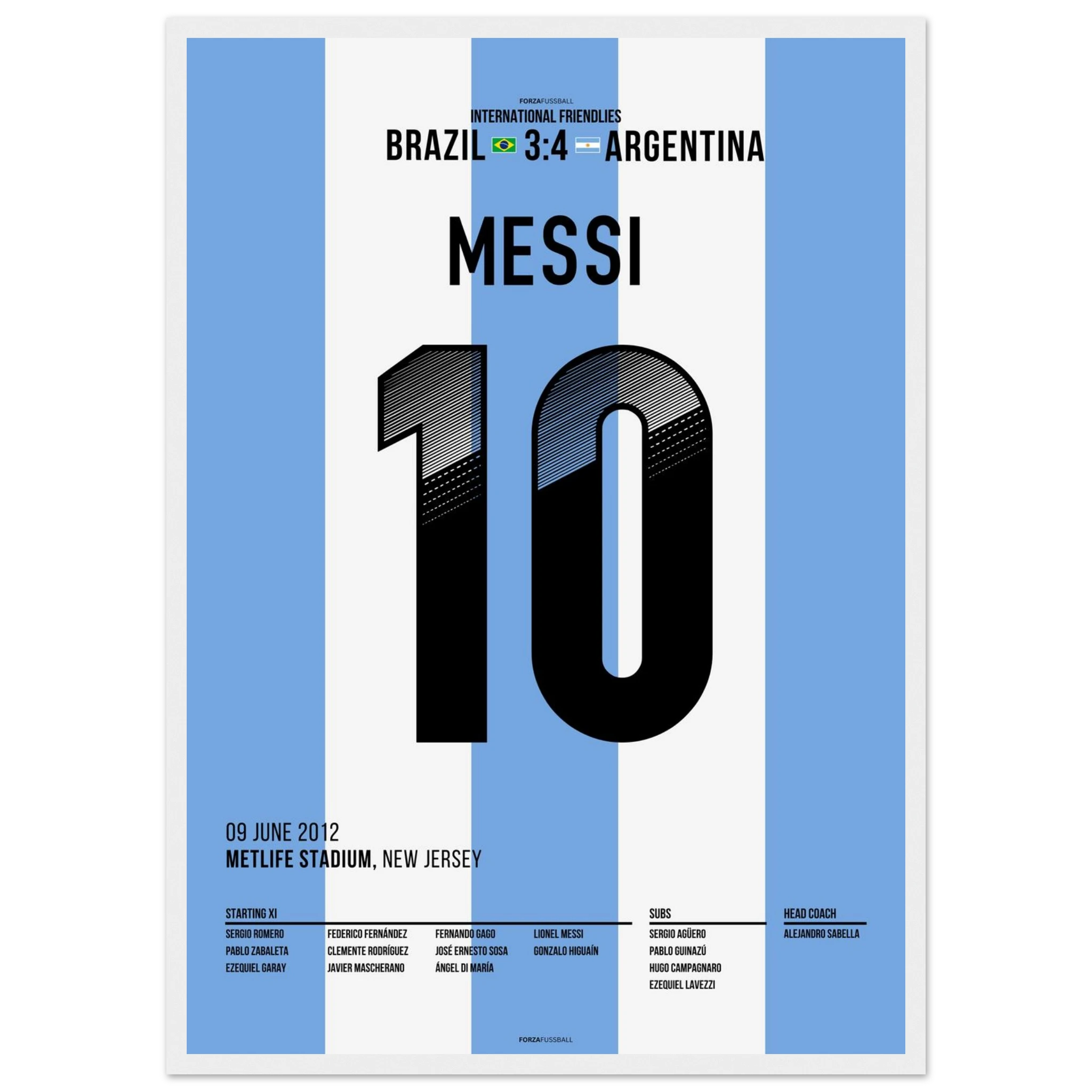 Messi schraubt Brasilien per Hattrick komplett auseinander