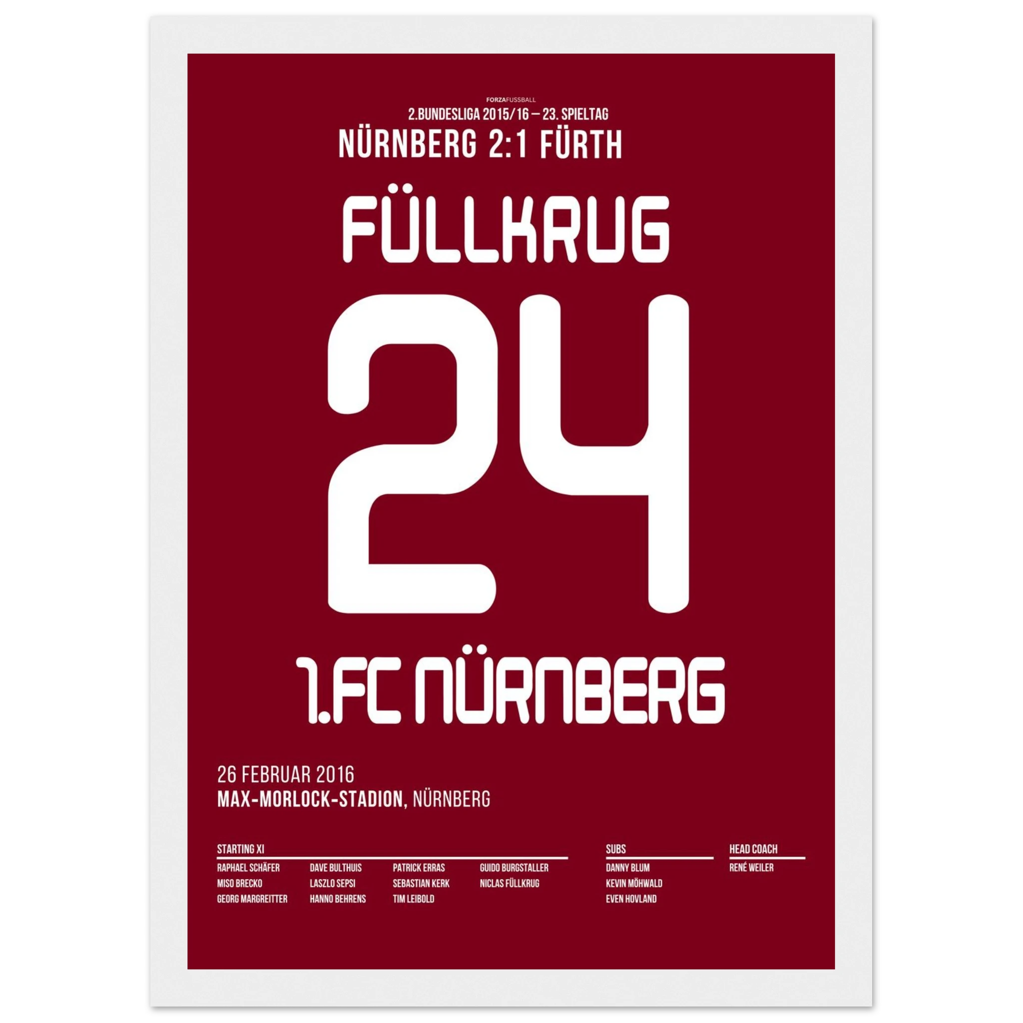 Niclas Füllkrug bricht den Derby-Fluch