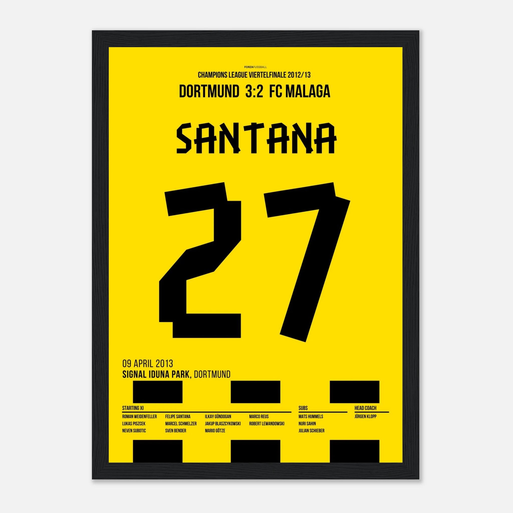 Felipe Santana last Minute Siegteffer gegen Malaga