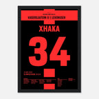 Xhaka krönt Leverkusen´s Jahrhundert Saison in Berlin