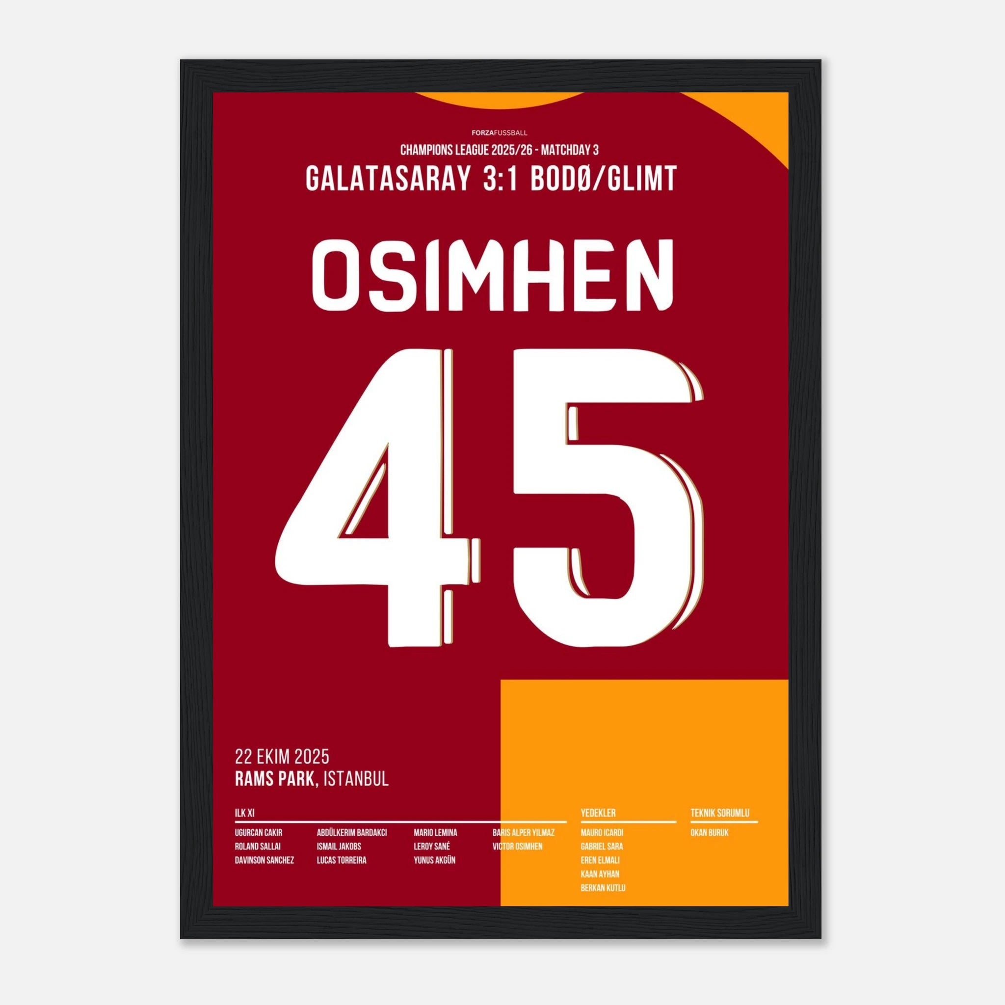 Osimhen und Gala pressen Bodø/Glimt auseinander