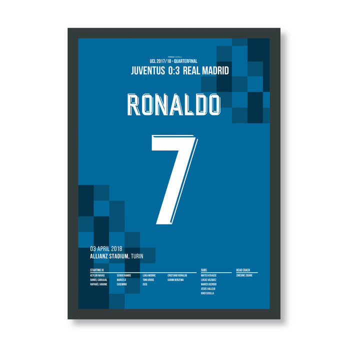 Ronaldo's overhead kick against Juve leads Real towards the Champions League trophy