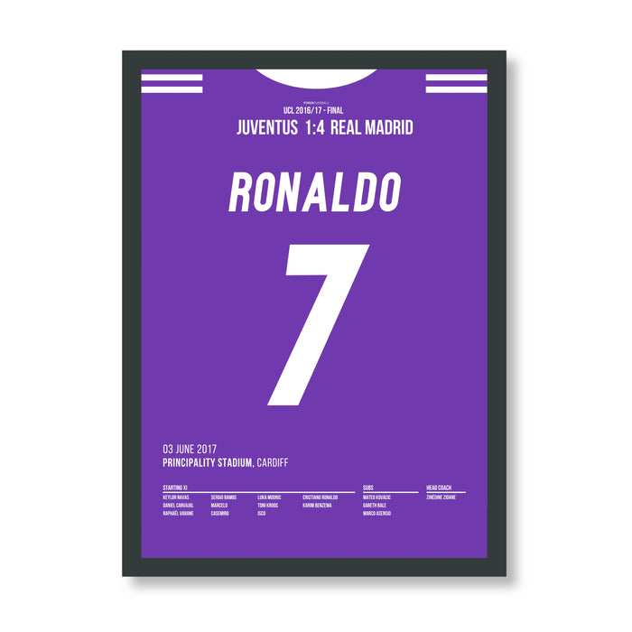 Ronaldo gives Real Madrid their 12th Champions League title against Juve