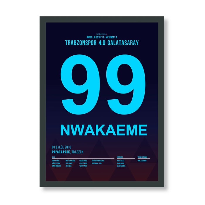 Nwakaeme and Trabzonspor shoot down Gala 4-0