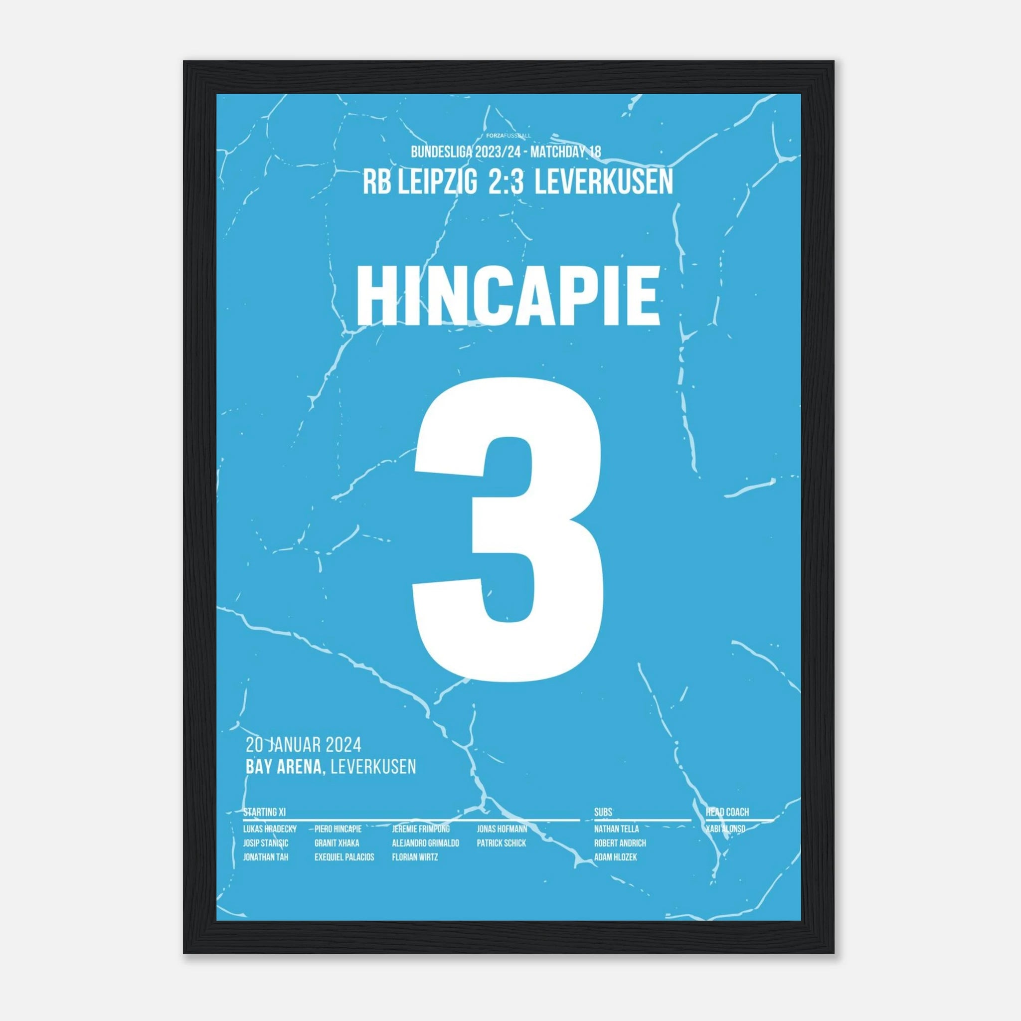 Hincapié mit dem Last Minute Siegtreffer gegen Leipzig
