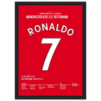 Ronaldo rettet ManU per Hattrick gegen Tottenham