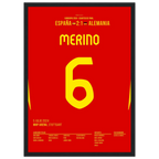 Merino köpft Spanien in letzter Minute zum Sieg gegen Deutschland