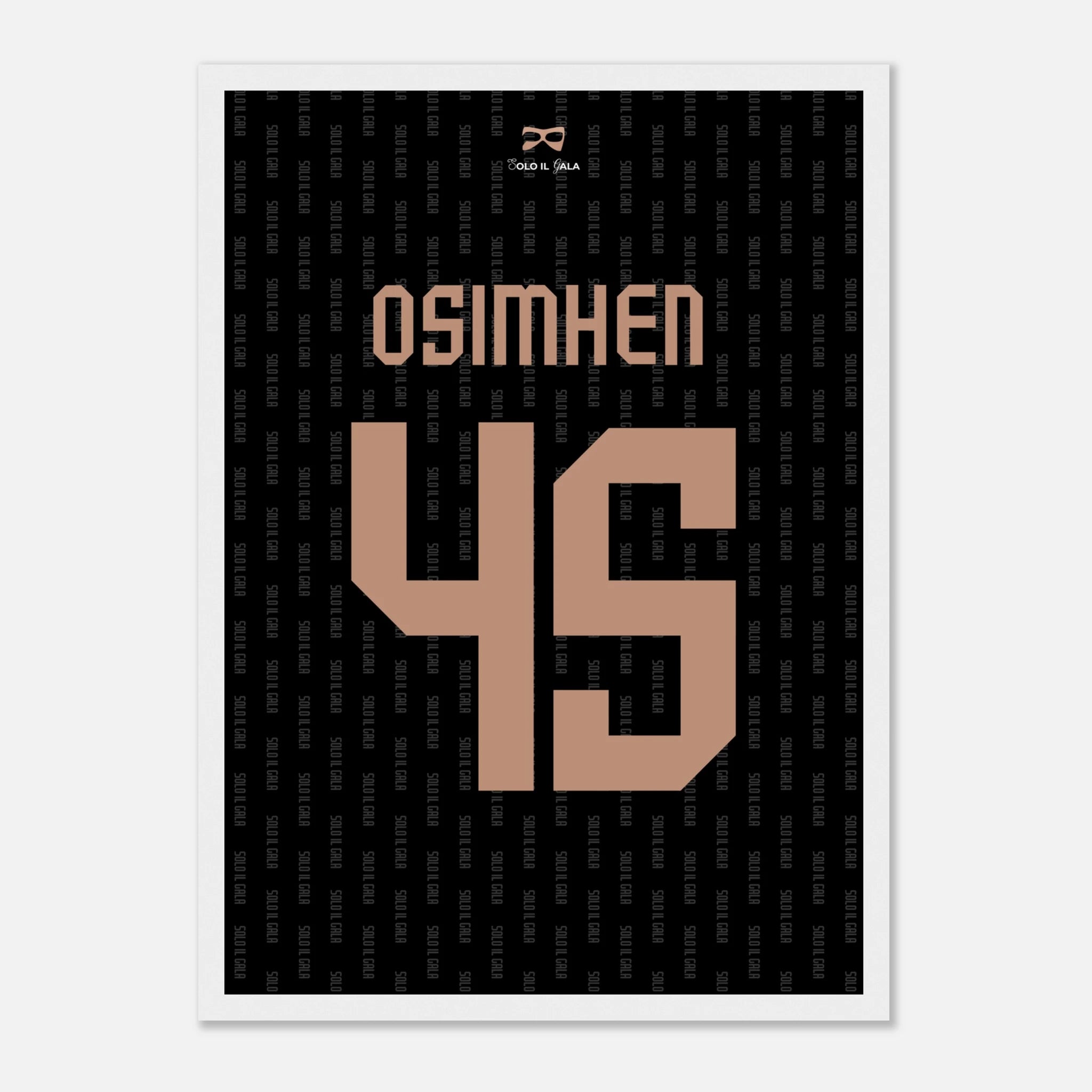Solo il Gala Osimhen Poster