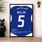 Dellas Griechenland Poster im Wohnzimmer