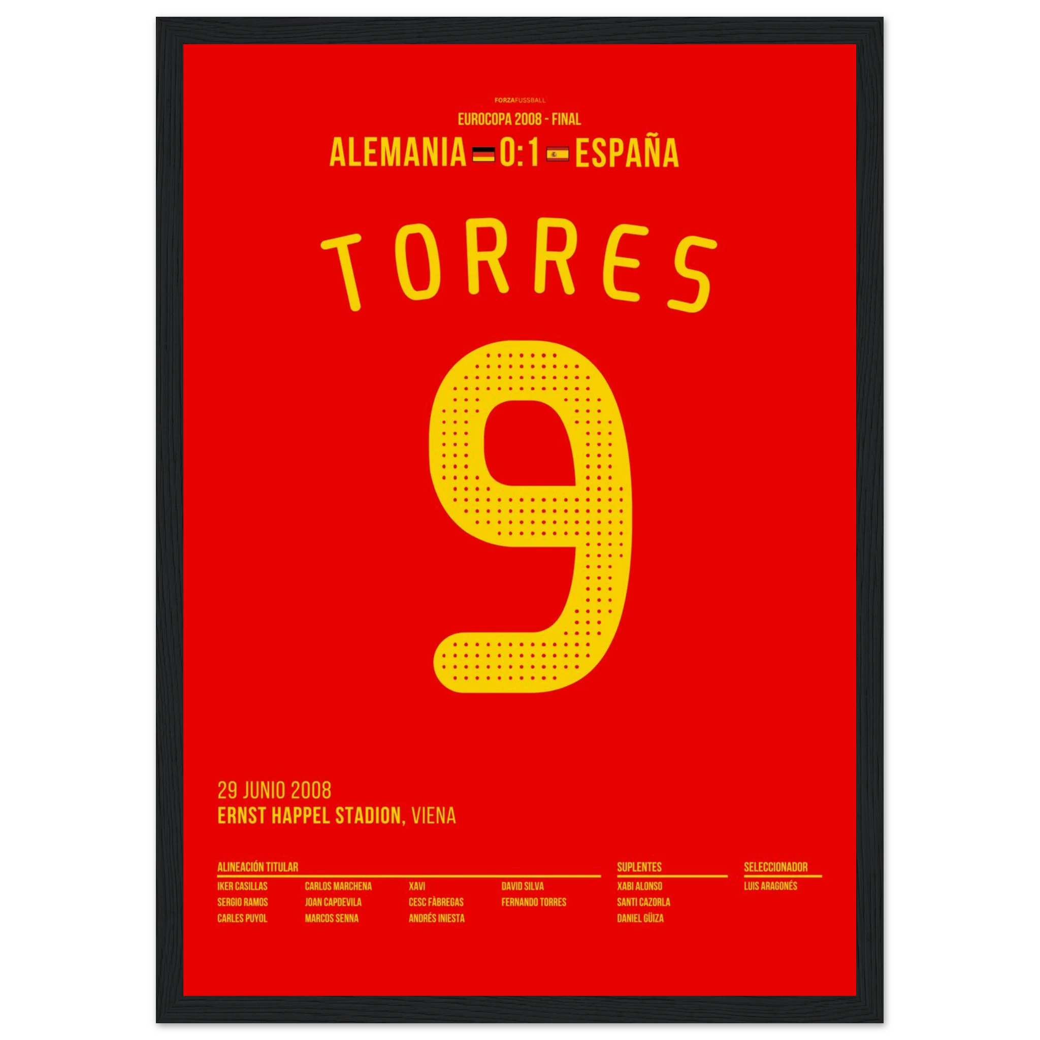 Fernando Torres schießt Spanien zum EM Sieg 2008