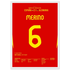 Merino köpft Spanien in letzter Minute zum Sieg gegen Deutschland
