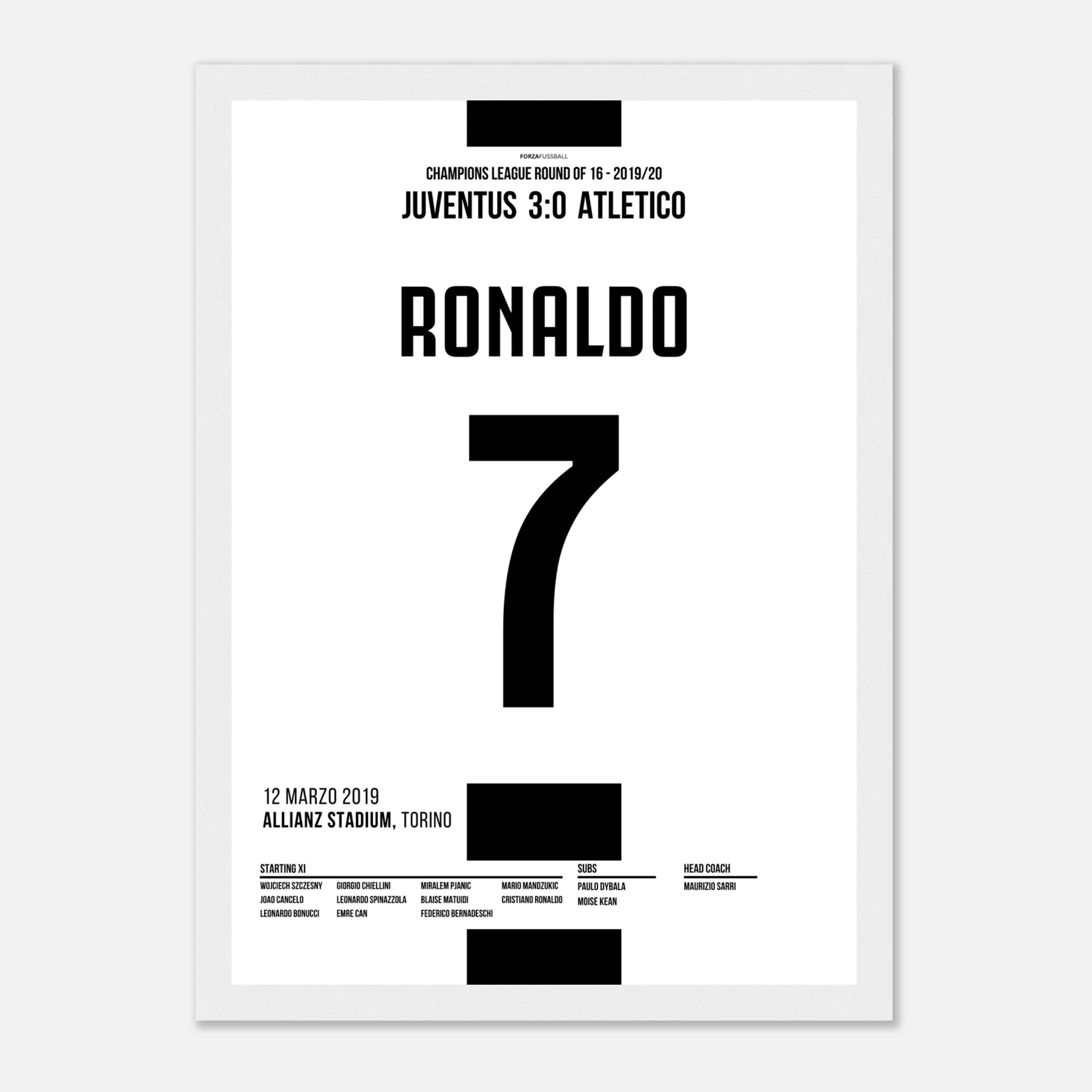 Ronaldo mit Hattrick auf Ansage gegen Atletico