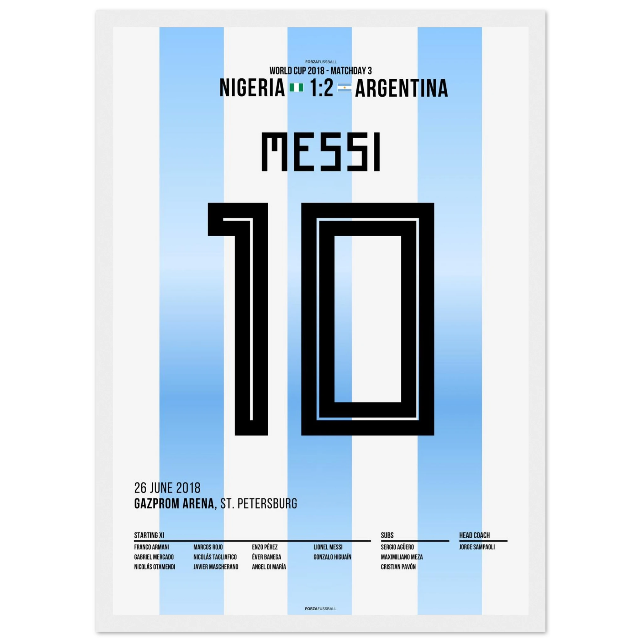 Messi'Traumtor zum Sieg gegen Nigeria bei der WM 2018