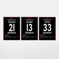 FCN - Ich war dabei Bundle Fußball Poster mit Rahmen