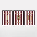 125 Jahre FCN - Legenden Bundle Fußball Poster mit Rahmen