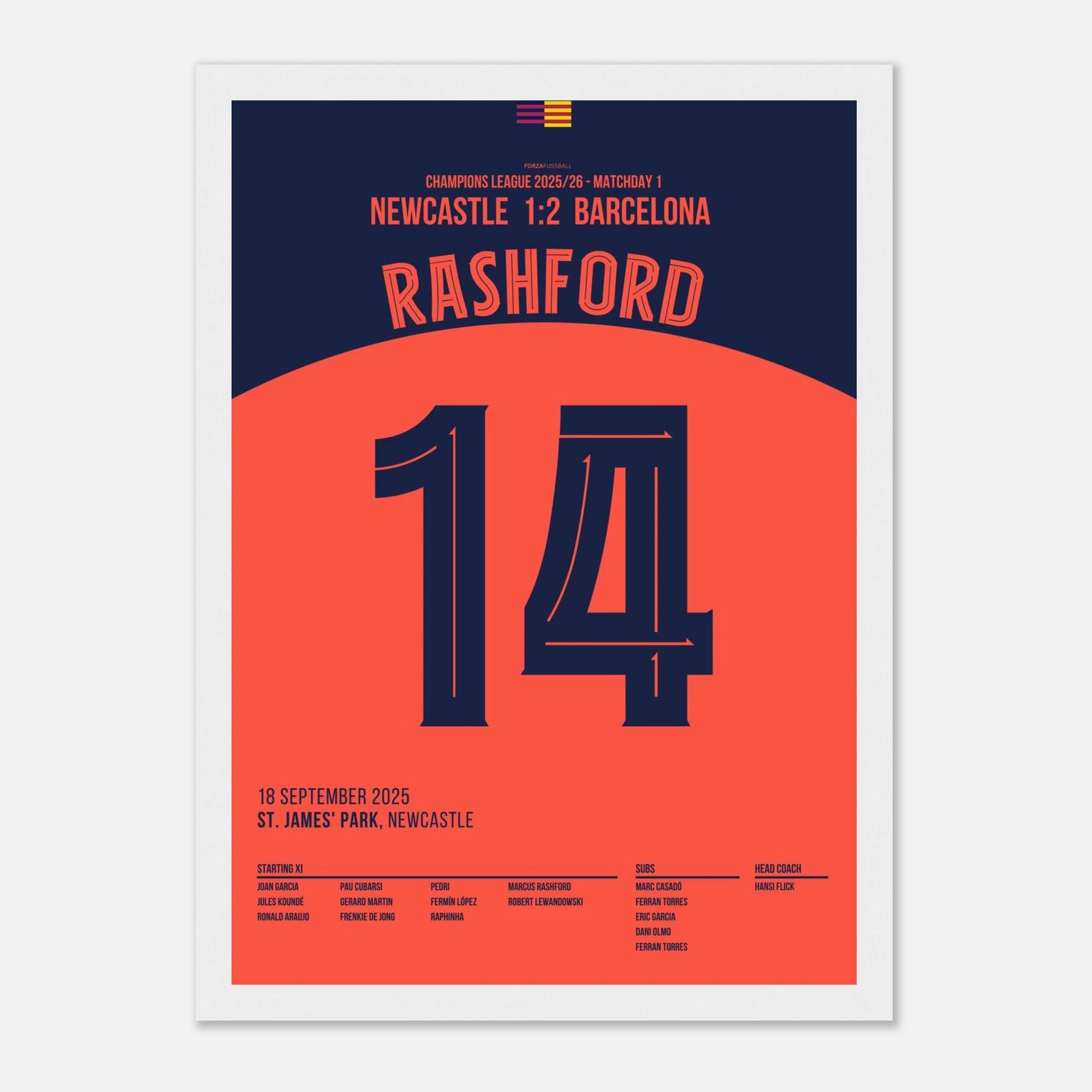 Rashford führt Barca mit Traumtor zum Sieg in Newcastle