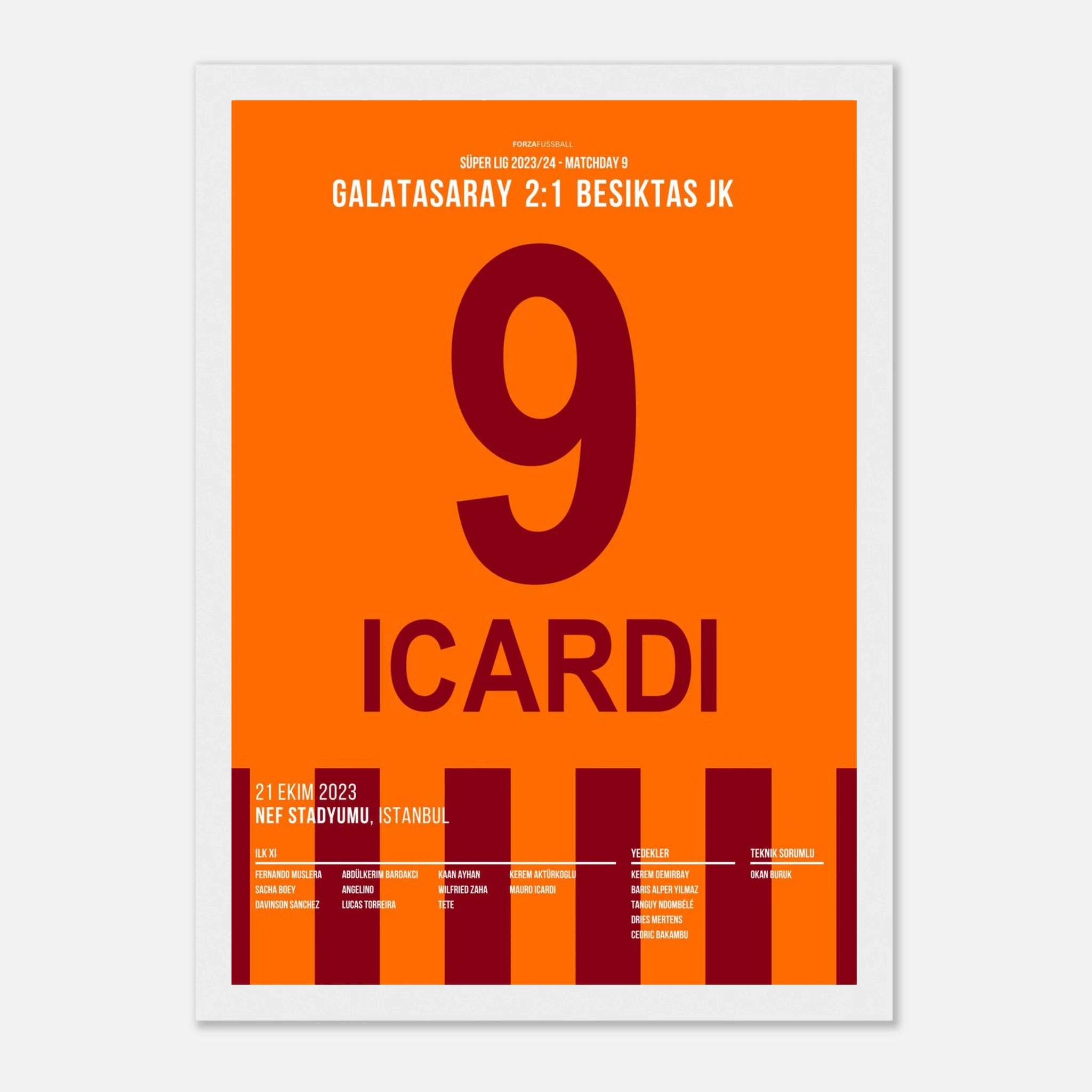 Mauro Icardi schießt Besiktas im Derby mal wieder ab