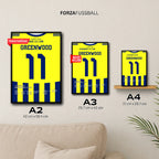 Greenwood Fener Poster in A2, A3 und A4
