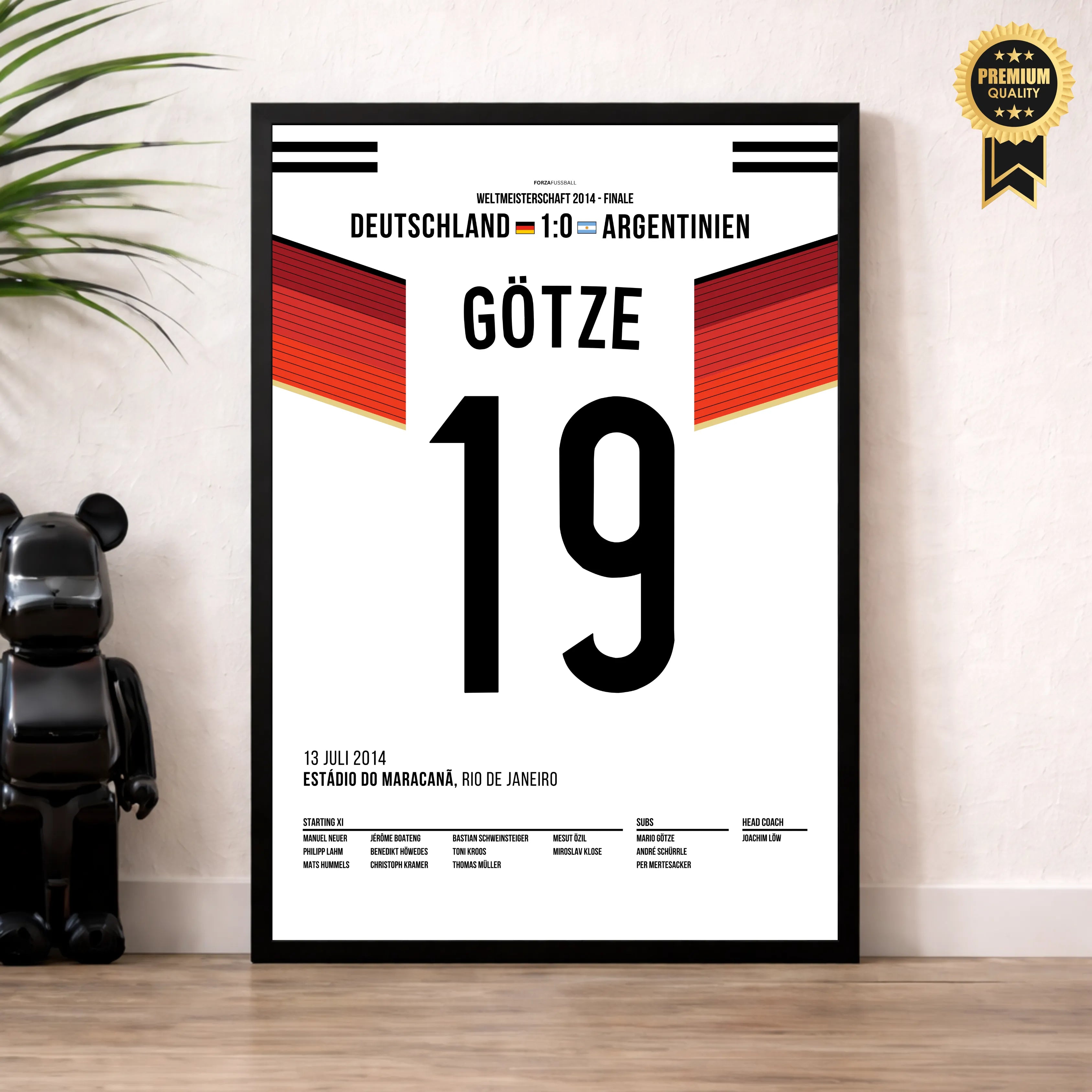 Götze macht ihn und Deutschland zum Weltmeister 2014