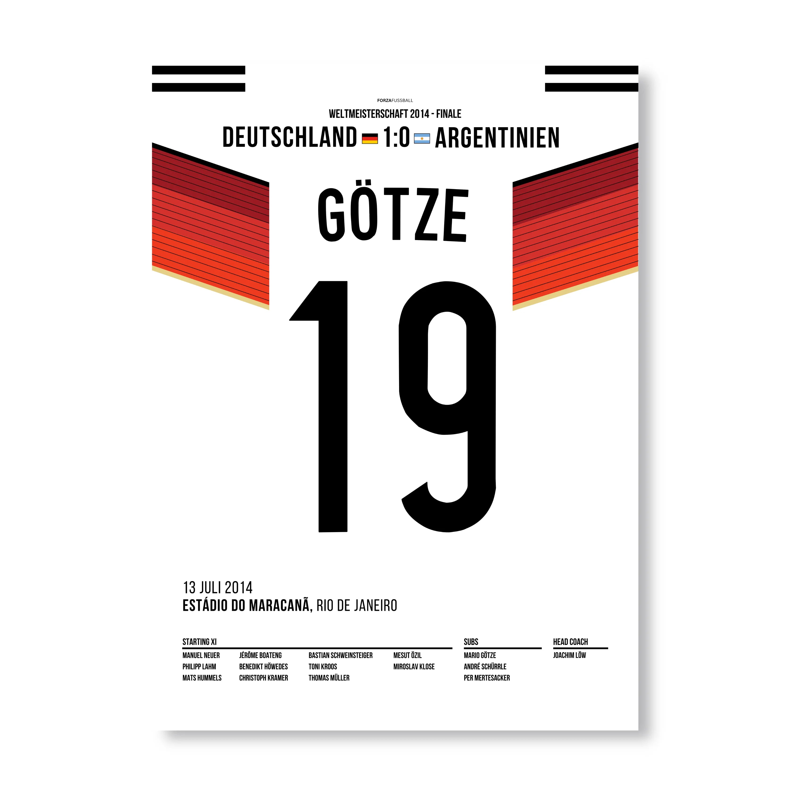 Götze macht ihn und Deutschland zum Weltmeister 2014