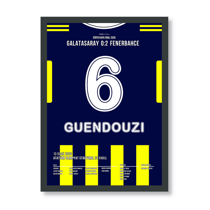 Guendouzi schießt Fener zum Super Cup Sieg gegen Gala