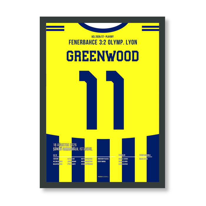 Greenwood's Traumtor führt Fener Richtung Königsklasse