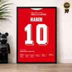 Haber 10 Poster im Wohnzimmer