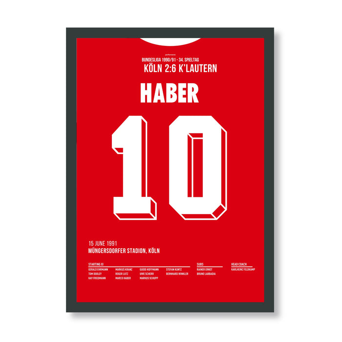 Haber crowns Lautern German Champions 1991