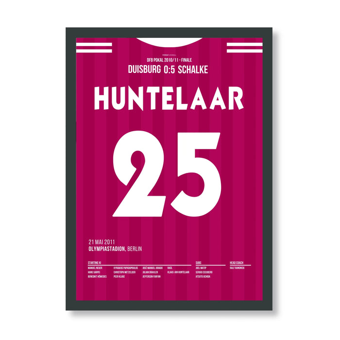Hunter leads Schalke to 2011 DFB Pokal title