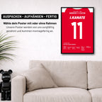 Poster kommt fertig gerahmt und montagefertig an