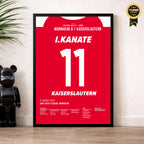 Kanaté Kaiserslautern Poster im Wohnzimmer