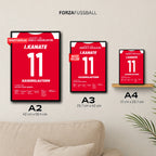 Kanaté Kaiserslautern Poster in A2, A3 und A4