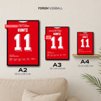 Kuntz Kaiserslautern Poster in A2, A3 und A4
