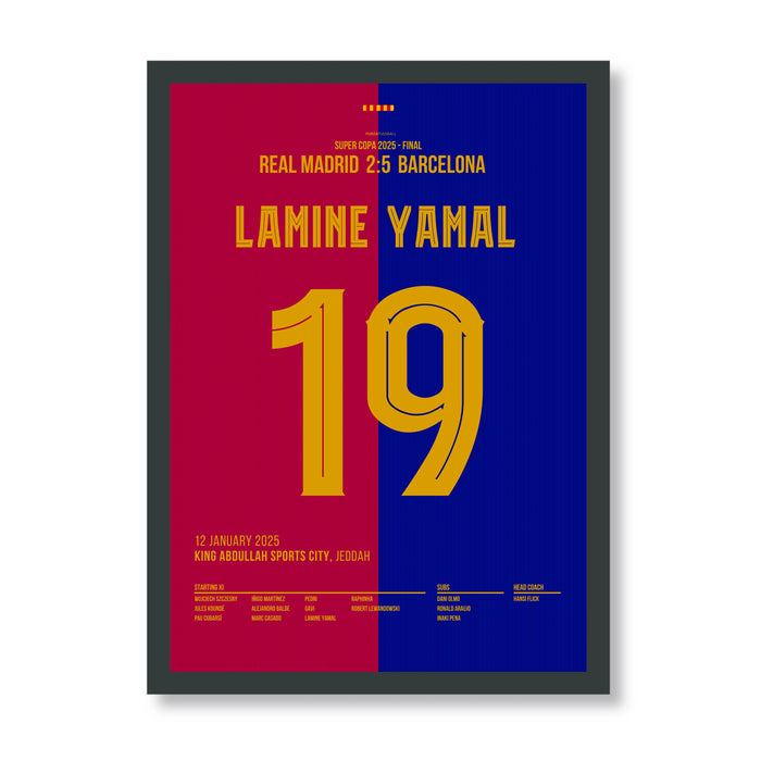 Lamine Yamal mit Solo-Tor im Super Copa Clasico