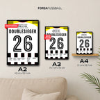 LASK Doublesieger Poster in A2, A3 und A4