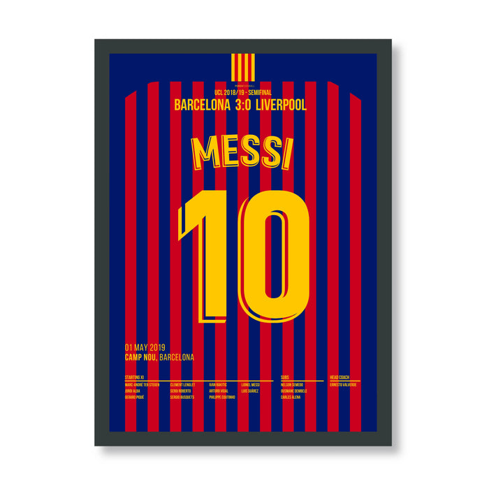 Messi's Dream Free Kick Against Liverpool Will Be His 600th Career Goal