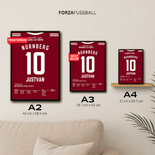 Nürnberg 7:0 Fürth - 1+1 Set